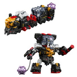 BEASTBOX MECHABEAST BMM-01 PSYCHOTRAIN Deformation Toys Action Figure, Transforming Mecha Elephant & Train, for Boys & Collectors, Ages 8+