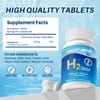 Hydrogen Tablets for Drinking Water, H2 Supplement with Magnesium for