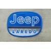 JEEP LAREDO hat patch-Iron-On brand new 4x3"