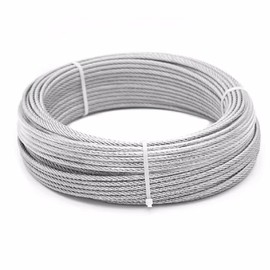 Steel Wire Rope ZN Commercial 72 Strands 2 m 25 FC (m 25) [FACOPLAST ]