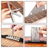 Frautron Guitar Luthier Tool Kit Includes 16" Fret Leveling Beam,