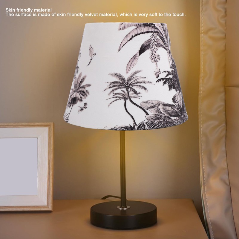 Lampshade Modern Simple Velvet Exquisite Conical Decorative Lampshade for E27