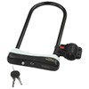 Burg-Wächter 1500 HB 170/255 Shackle Lock, Black, Large