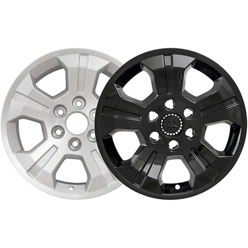 Brighter Design Set of 4 Black 5 Spoke 18" Wheel