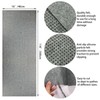 No-Slip Ice and Snow Carpet Mats, 16 x 118 Inches,