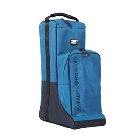 Harrison Howard Tall Boot Bag Equestrian Boot Travel Bag for Storing Helmet, Horse Whip Accessories Boot Storage Bag Blue