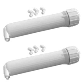 Tuperoymse 2X 1812/2012 Reverse Osmosis Membrane Filter Housing 1/4 Quick Links Kitchen Water Purifier Parts