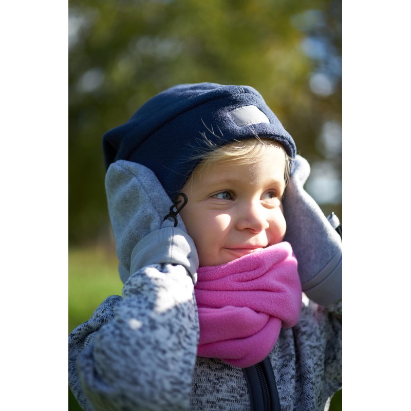 Playshoes Unisex Fleece Mittens, gray