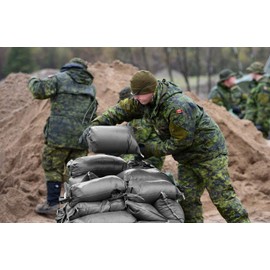 FAMI Empty Black Sandbags with Ties 16" x 25" - Woven Polypropylene Sand Bags, Sandbags for Flooding, Sand Bags Flood Protection(10 Bags)