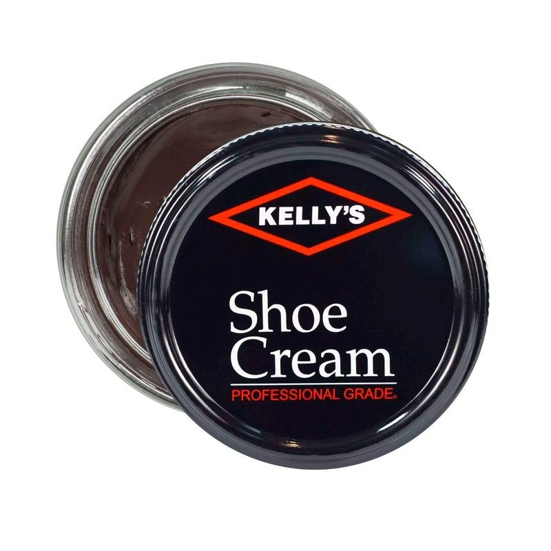 Kelly's Dark Brown Shoe Polish 1.5 oz - Professional Leather