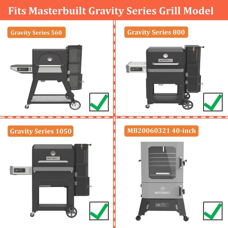 Replacement Part for Masterbuilt Gravity Series Fan with Hopper Door