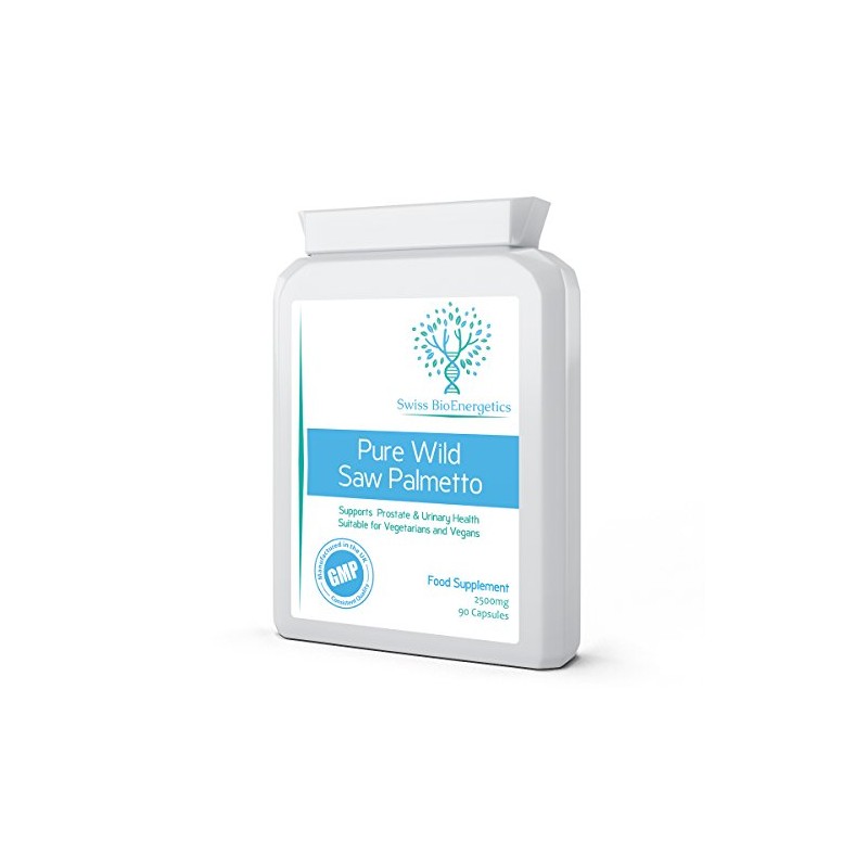Pure Wild Saw Palmetto 2500mg 90 Capsules – Exclusively Produced