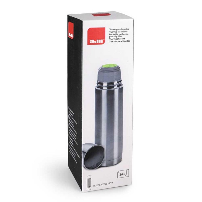Ibili Double-Walled Insulated Flask with Stainless Steel 18/10 Interior and