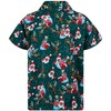 King Kameha Funky Hawaiian Shirt - Men's Short-Sleeved Front Pocket