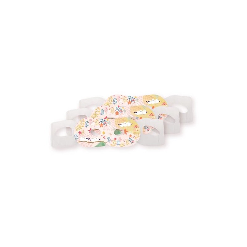 Honyaradou Shimaenaga Warm Eye Mask, Flower 3P RLK38785