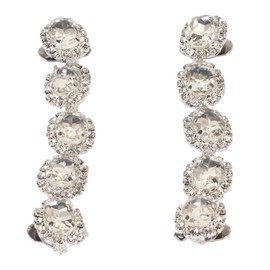 Clips de Zapatos de Flores de Diamantes de Imitación de Moda Accesorio de Vestido Ajustadores de Cordón Elástico Broche Decorativo Hebilla de Bolso Presente para Mujeres que Se