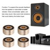 4pcs SP4010 Speaker Isolation Spike Stand Foot 40x20mm / 1.57x0.78in