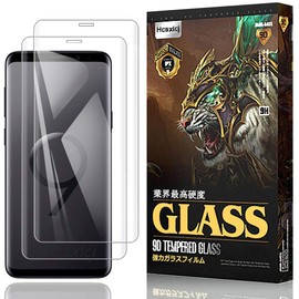 For Galaxy S9 SCV38 SC-02K Film, For Galaxy S9 Glass Film, SCV38, LCD Protective Film, Asahi Glass Material, 3D Surface, 9H Hardness, Oleophobic, Fingerprint, Shatterproof, Full Protection, For Galaxy