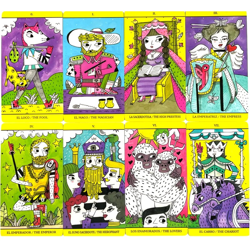 Tarot Cards, 78 Cards, Tarot Divination, Magic Tarot, Japanese Instruction