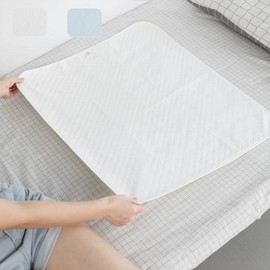 Waterproof sheet for bed for the elderly, washable mat 80x100cm 80x100cm/white
