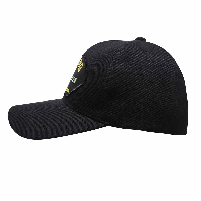 Vietnam Veteran Hat with Ribbon Da Nang Special Edition Black