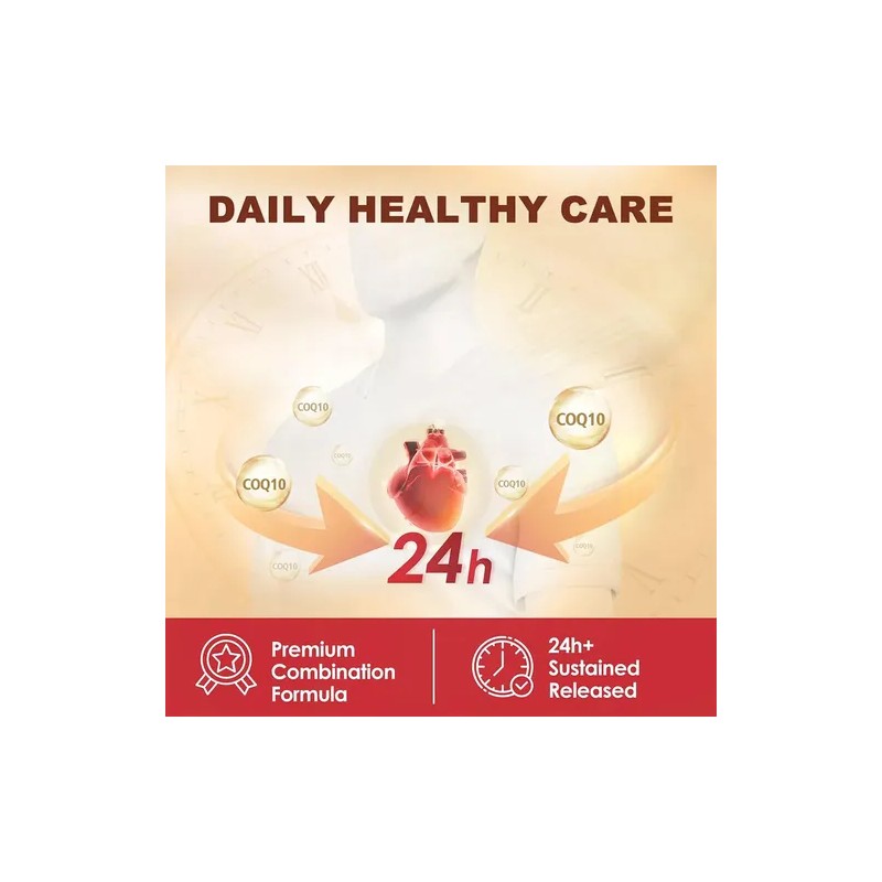 Cápsulas Blandas De Coenzima Q10 De Balincer De Con Omega-3