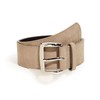 XMQBIEE Women's Wide Suede Leather Belt - Brown Fashion Waist