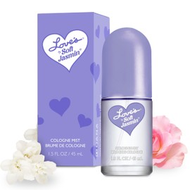 Dana Love's Soft Jasmin Cologne Mist – Romantic Jasmine Perfume Body Spray for Women with Soft, Floral & Musky Scent (1.5oz)