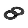 X AUTOHAUX 20pcs M12 Rubber Oil Drain Plug Gaskets Washer