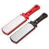 sourcing map 400/1000 Grit Handheld Diamond Sharpening Stone Double-Sided Whetstone