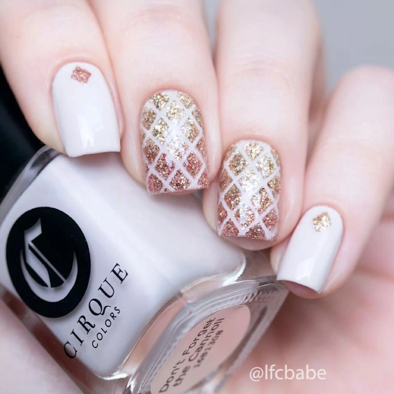 Whats Up Nails Diamond Pattern Stencils for Nails, Nail Stickers,