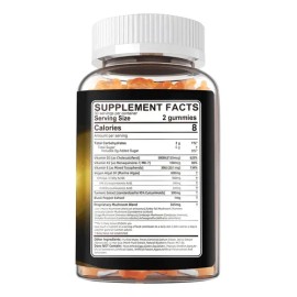 Lerinettia Gomitas Vitamina D3 5000 Ui + K2 Veganas Omega 3