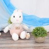 Simulation Cute Animal Rabbit with Long Stand Ears Plush Toy