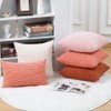 Madizz Pack of 2 Boho Corduroy Cushion Covers 16x16 inch,