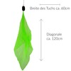 Diabolo Freizeitsport UV Light Poi in Green - Angel Wings