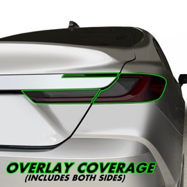 SlickMod PreCut Vinyl Smoke Tint for 2025-2026 Toyota Camry Tail Light (Light Smoke, 1. Taillight)