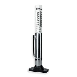 Rema Tip Top Tire Tread Depth Gauge, 1/32nds up to 1 inch with Pocket Clip