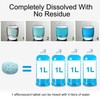 30 pcs Automotive Windshield Washer Fluid Effervescent Tablets,Screenwash Tablets,for Windows,