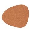 LindDNA Curve 991399 Coaster Recycled Leather in Stained Nature Colour