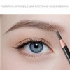 Waterproof Eyebrow Pencil Set, Light Brown, 5 Pencils With Brow