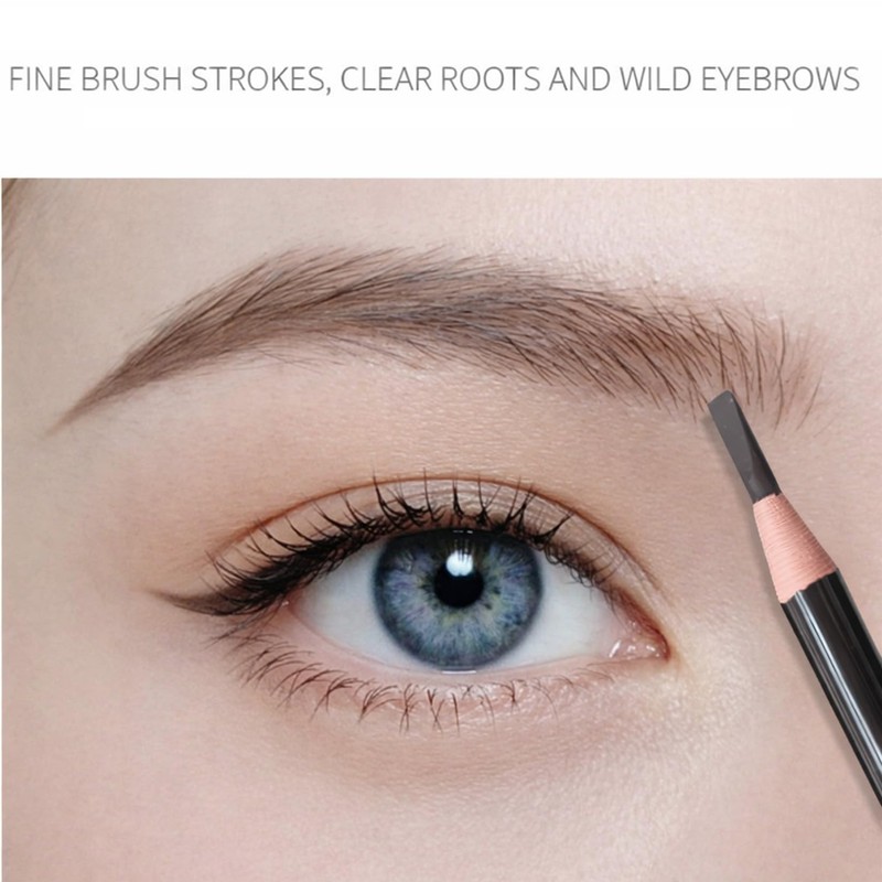 Waterproof Eyebrow Pencil Set, Light Brown, 5 Pencils With Brow