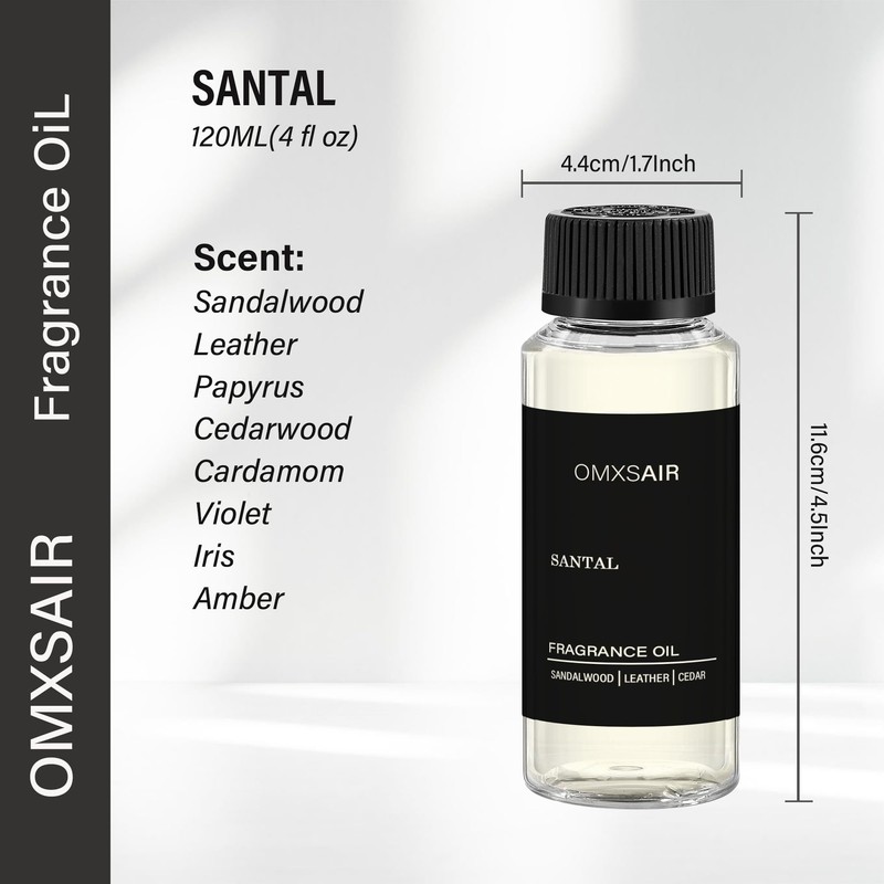 Hotel Diffuser Oil 120ml Inspired by Santal - Home&Car Luxury