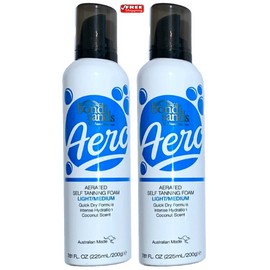 Bondi Sands Aerated Self Tanning Foam, Light/Medium 7.61 oz - Pack of 2 bottles