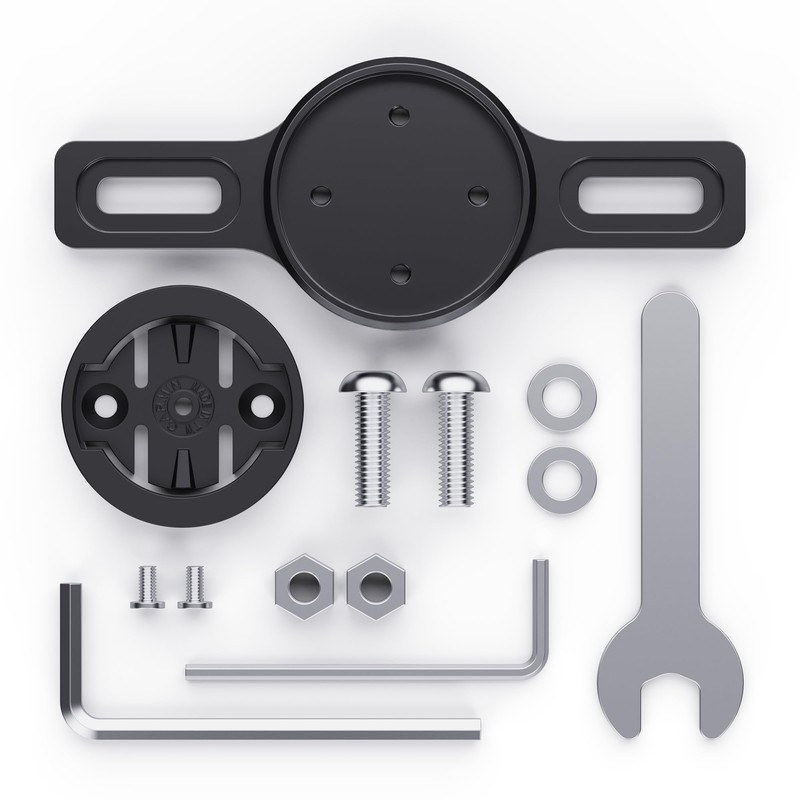 Bike Cargo Rack Mount, Compatible with Garmin Varia RTL515, RTL510,