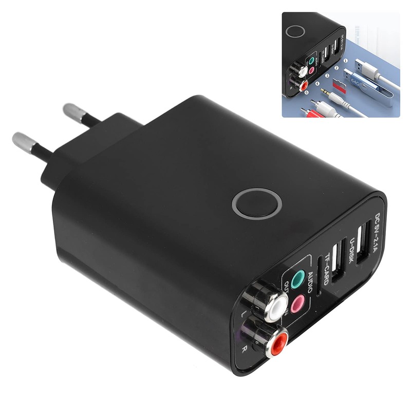 Bluetooth 5.0 Transmitter Receiver, 2-in-1 Bluetooth Adapter App Control with