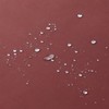 BESTRIPES Extra Long Fabric Shower Curtain, Burgundy Ombre Microfiber Cloth