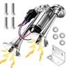 BURMONG 12V 600DB Super Loud Electric Air Horn, Silver Dual