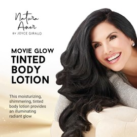 Loción Corporal Con Color Joyce Giraud Movie Glow, Bronceado, Brillo Radiante, 50 Ml