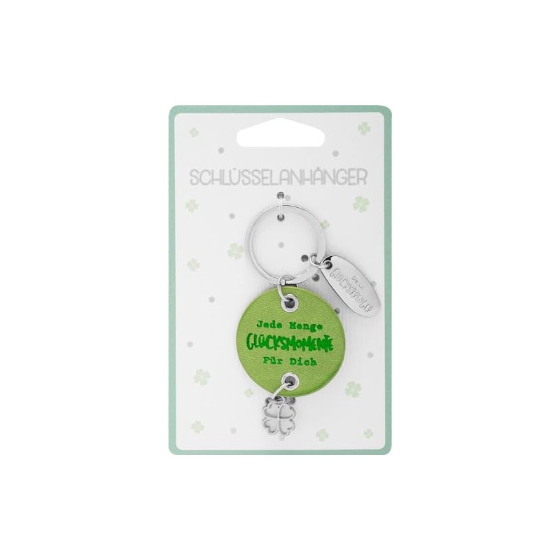 GRUSS & CO Moments Keyring, multicoloured, Motif "Moments"