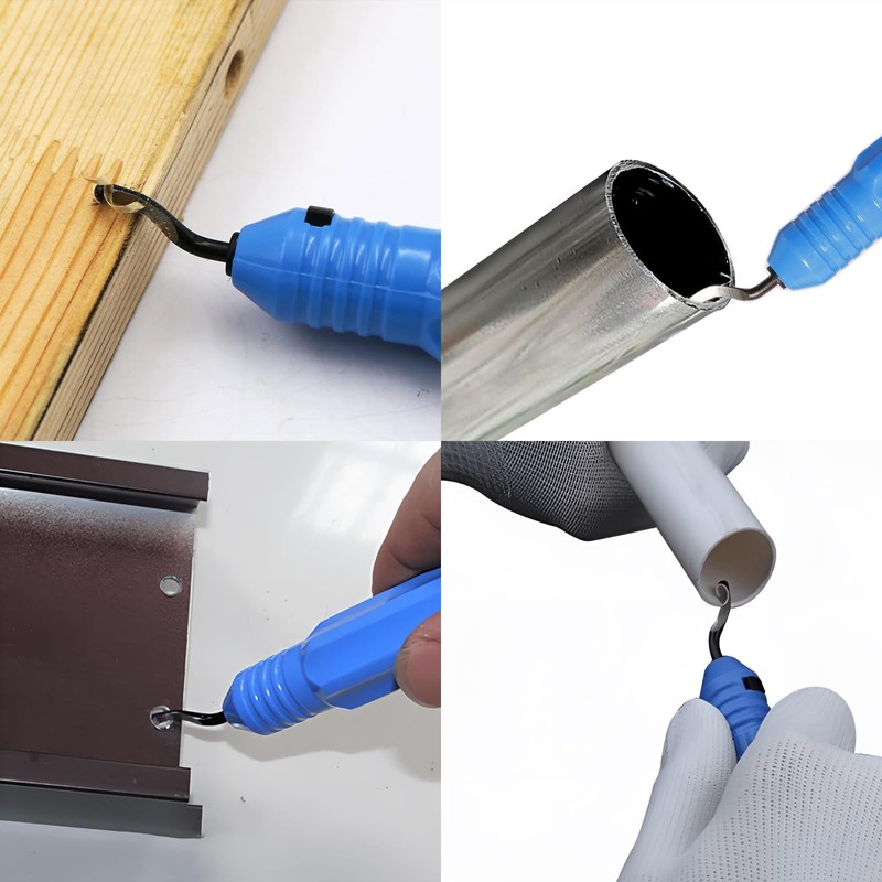 Deburring Tool, Deburring Tool with 10 Replacement Blades and 5